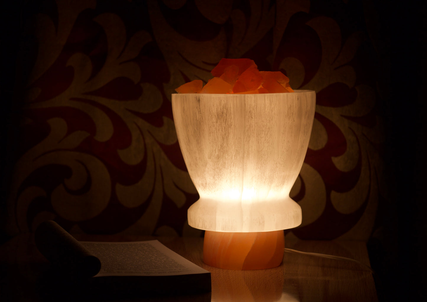 Lampe de nuit - Brasero à charbon