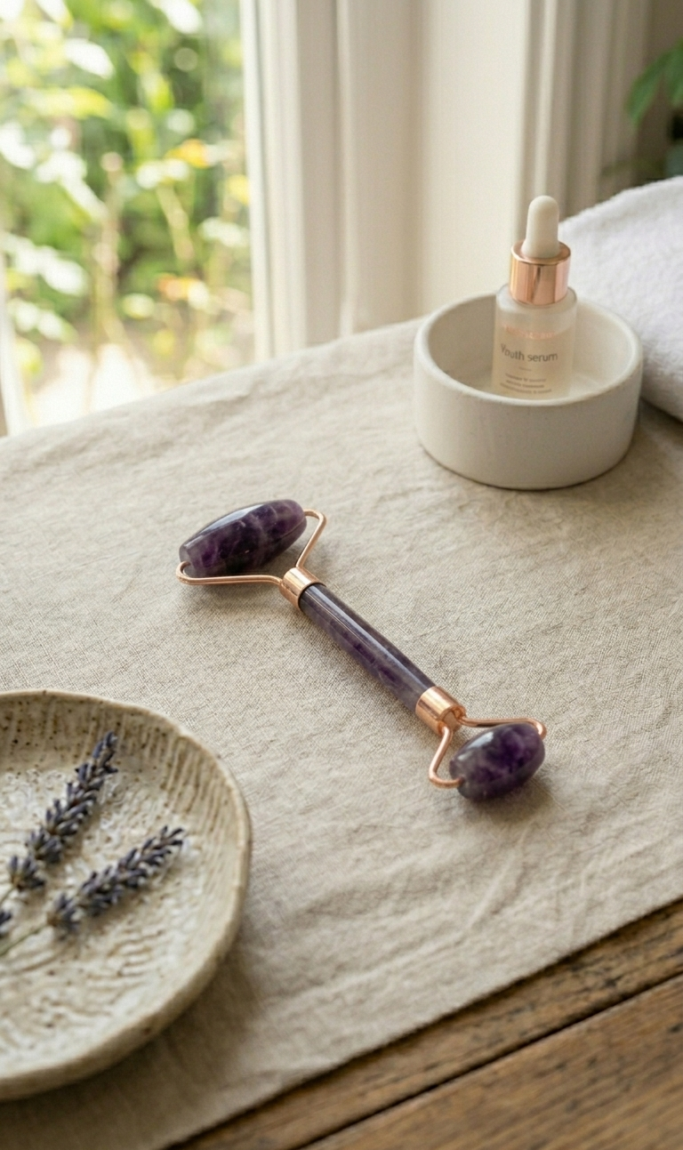 Rouleau de massage facial