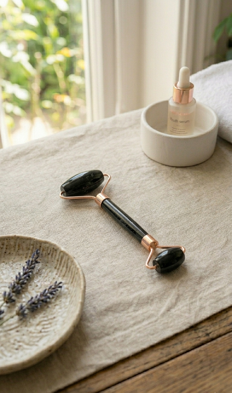 Rouleau de massage facial
