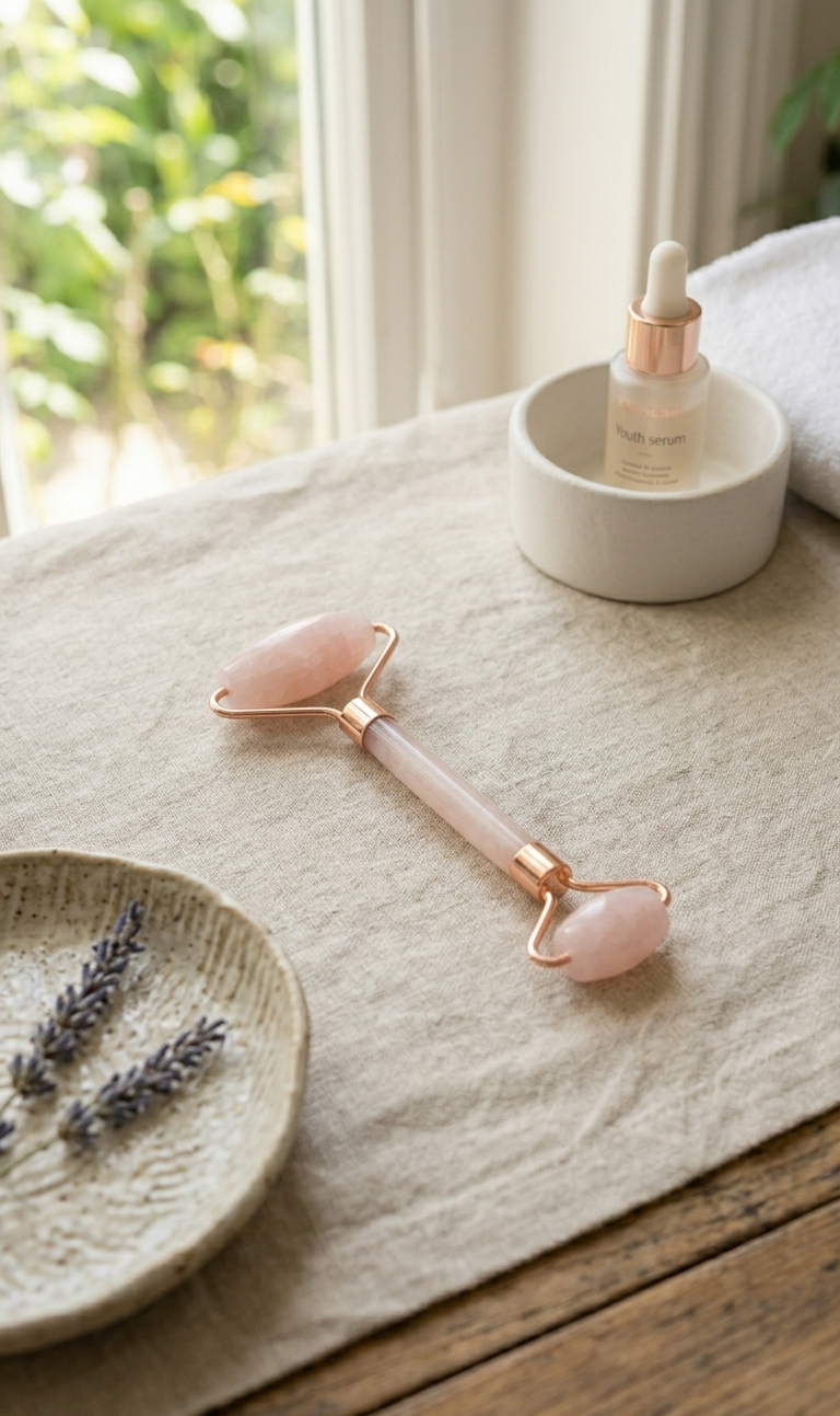 Rouleau de massage facial
