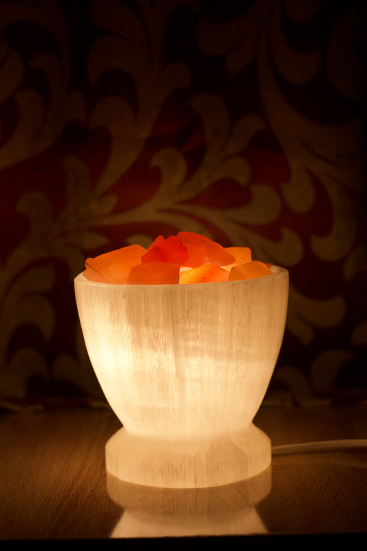 Lampe de nuit - Brasero à charbon
