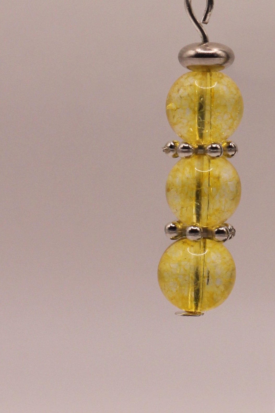 Boucles d'oreilles - Citrine