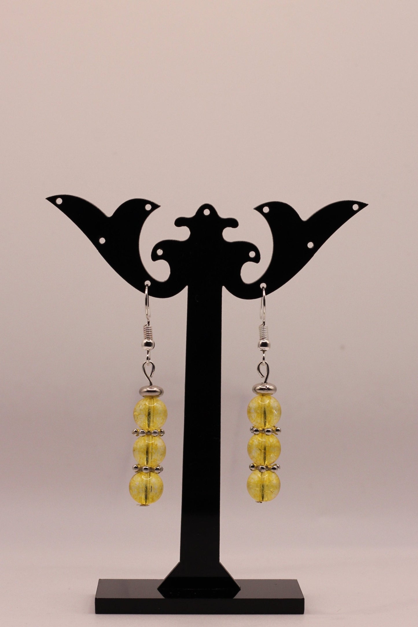 Boucles d'oreilles - Citrine