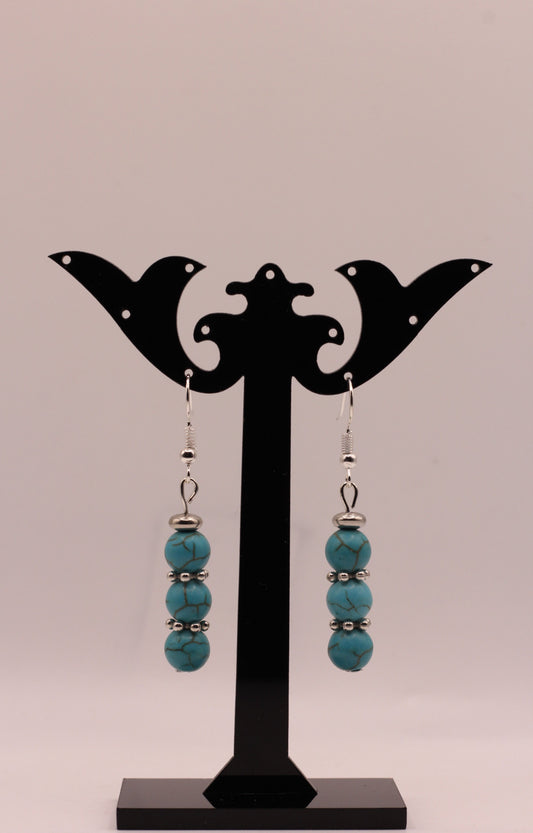Boucles d'oreilles - Turquoise