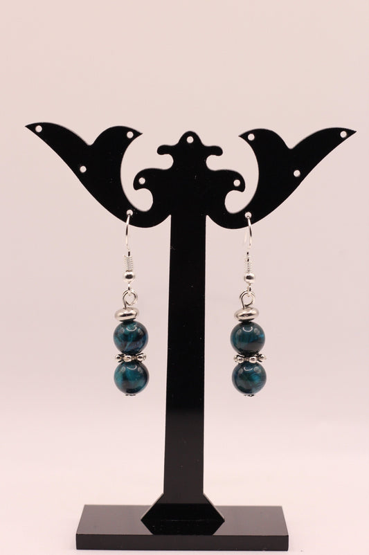 Boucles d'oreilles - Oeil de Faucon